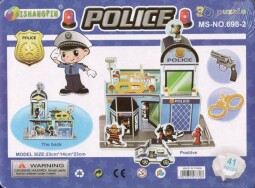 48100-7 3D puzzle BIG-POLICEJNÍ STANICE